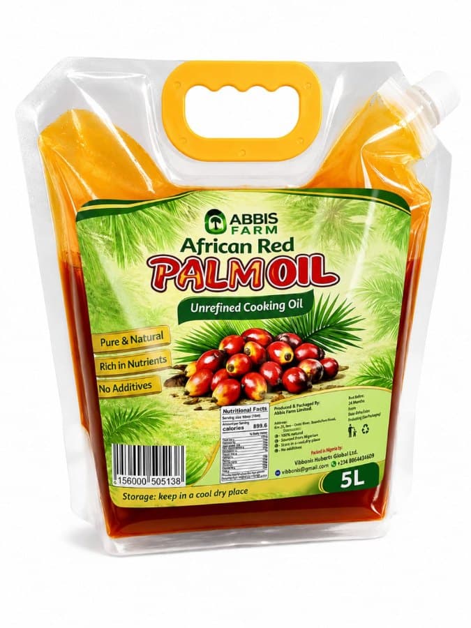 Abbis Farm bulk export palm oil drums and kegs